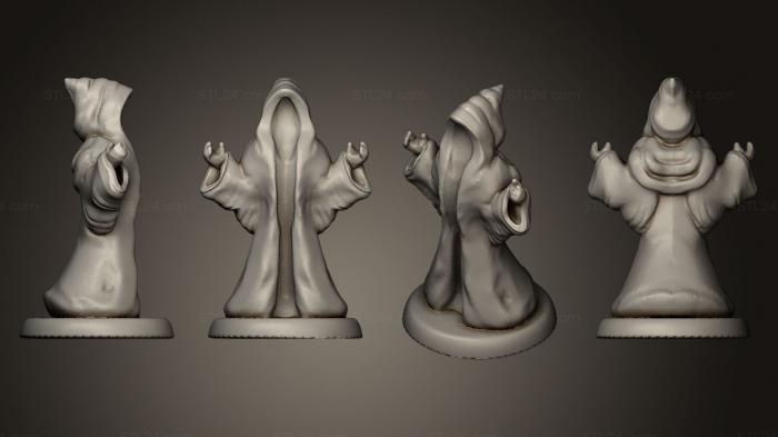 Статуэтки и статуи разные (Культовая фигрука, STKR_0523) 3D модель для ЧПУ станка
